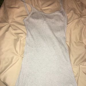 Bke silver tank top
